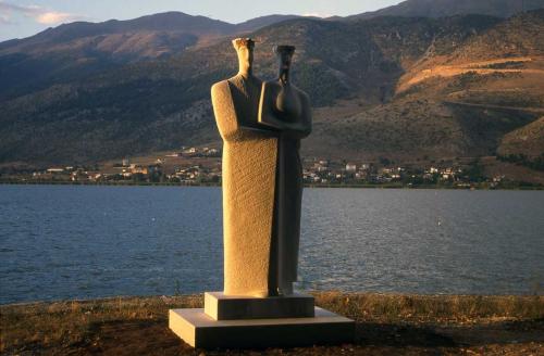Sculpture Symposium at Paralimnios, Ioannina 1996
